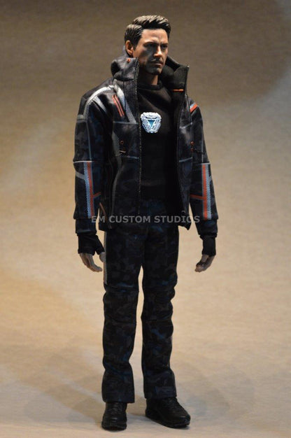Figura Tony Nano Suit marca EM Custom Studios escala 1/6