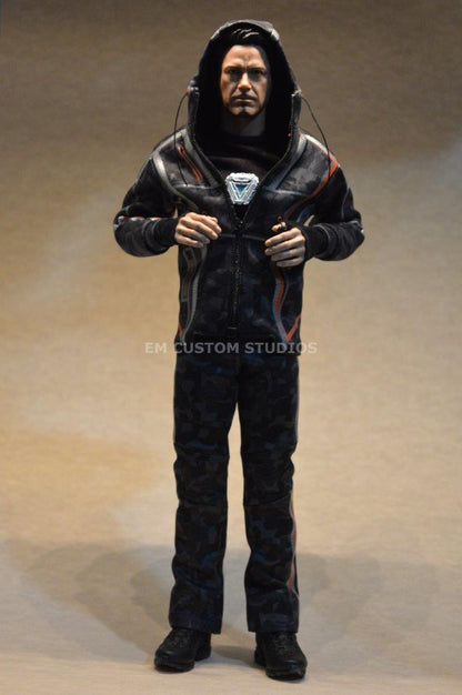 Figura Tony Nano Suit marca EM Custom Studios escala 1/6