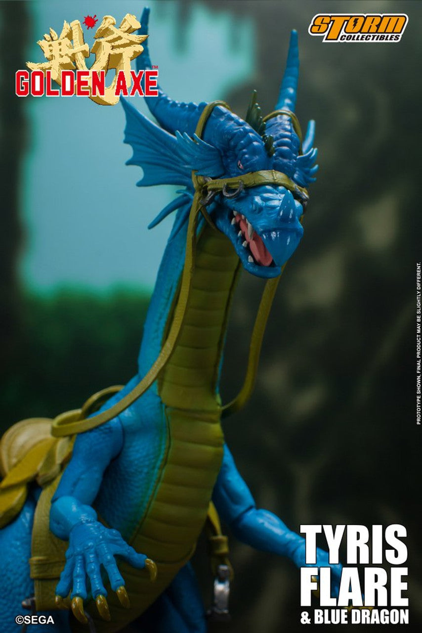 Pedido Figuras Tyris Flare & Blue Dragon - Golden Axe marca Storm Collectibles escala pequeña 1/12