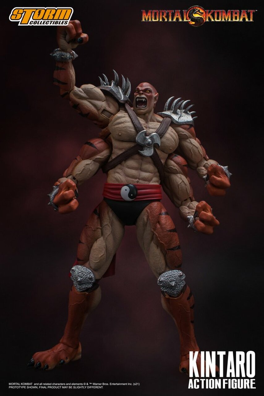 Pedido Figura Kintaro - Mortal Kombat  marca Storm Collectibles  escala pequeña 1/12
