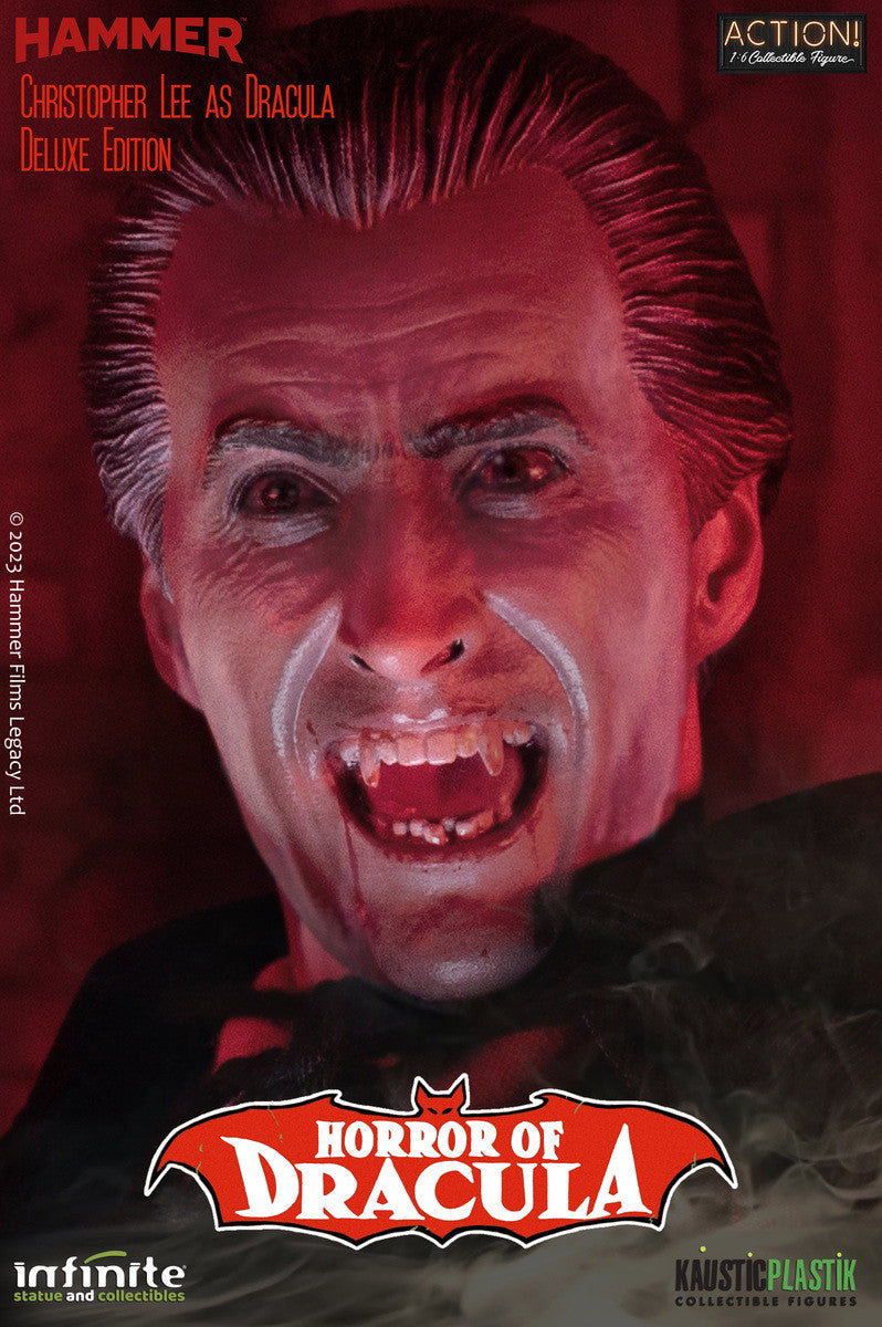 Preventa Figura Count DRACULA (2 versiones) - Horror of Dracula marca Kaustic Plastik 91435-36 escala 1/6