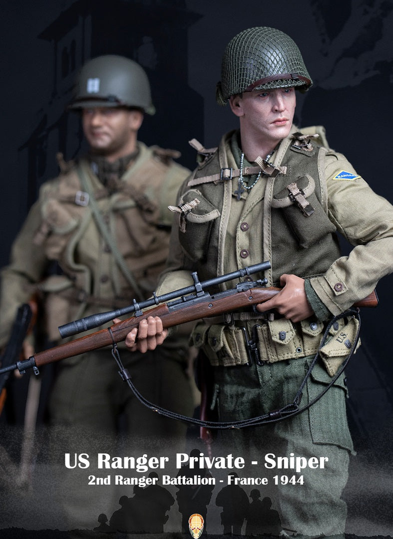 Pedido Figura US Ranger Private Sniper (Special Edition) - WWII 2nd Ranger Battalion - France 1944 marca Facepool FP-003B escala 1/6