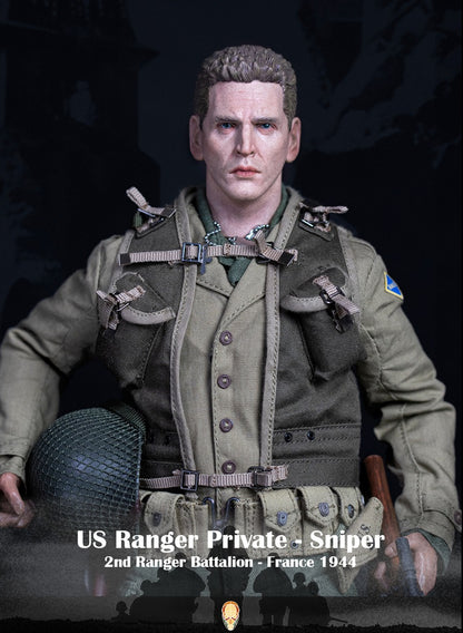 Pedido Figura US Ranger Private Sniper - WWII 2nd Ranger Battalion - France 1944 marca Facepool FP-003A escala 1/6