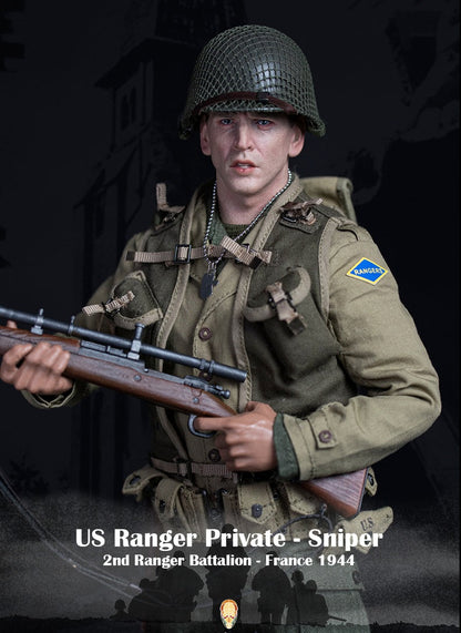 Pedido Figura US Ranger Private Sniper (Special Edition) - WWII 2nd Ranger Battalion - France 1944 marca Facepool FP-003B escala 1/6