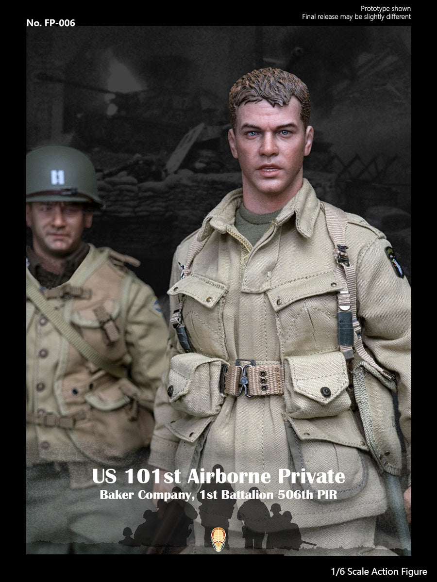 Pedido Figura US 101st Airborne Private - Baker Company marca Facepool FP-006 escala 1/6