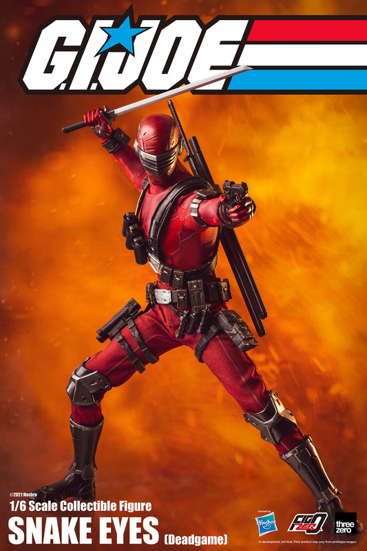 Pedido Figura Snake Eyes (Deadgame) Exclusiva - G.I.Joe FigZero marca Threezero 3Z0215-EX escala 1/6