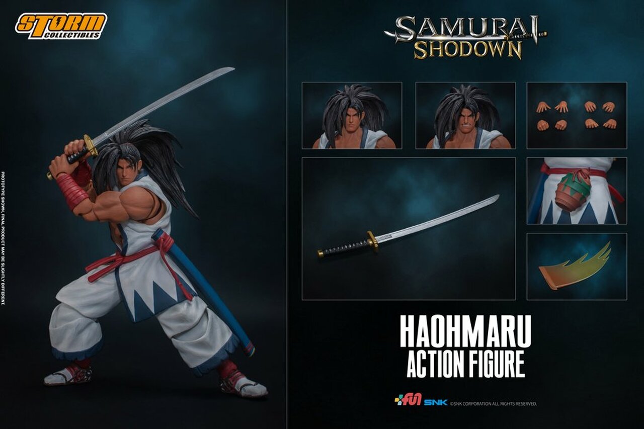 Pedido Figura Haohmaru - Samurai Shodown marca Storm Collectibles escala pequeña 1/12