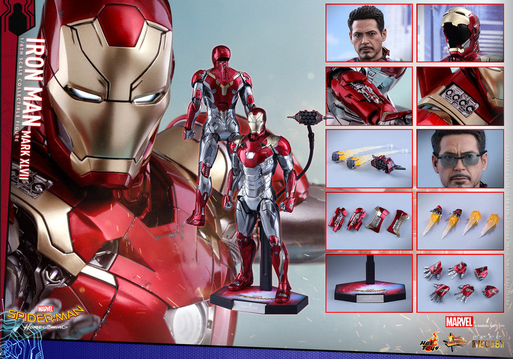 Pedido Figura Iron Man Mark XLVII (Reissue) Spider-Man: Homecoming marca Hot Toys MMS427D19 escala 1/6