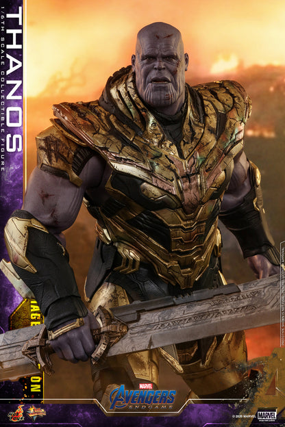 Pedido Figura Thanos Battle Damaged - Avengers Endgame marca Hot Toys MMS564 escala 1/6