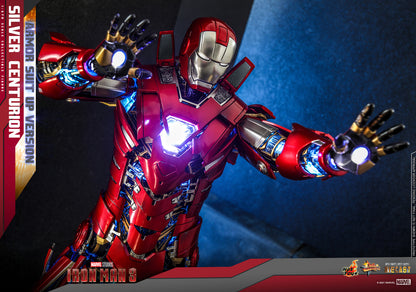 Preventa Figura Silver Centurion (Armor Suit Up Version) - Iron Man 3 marca Hot Toys MMS618D43 escala 1/6