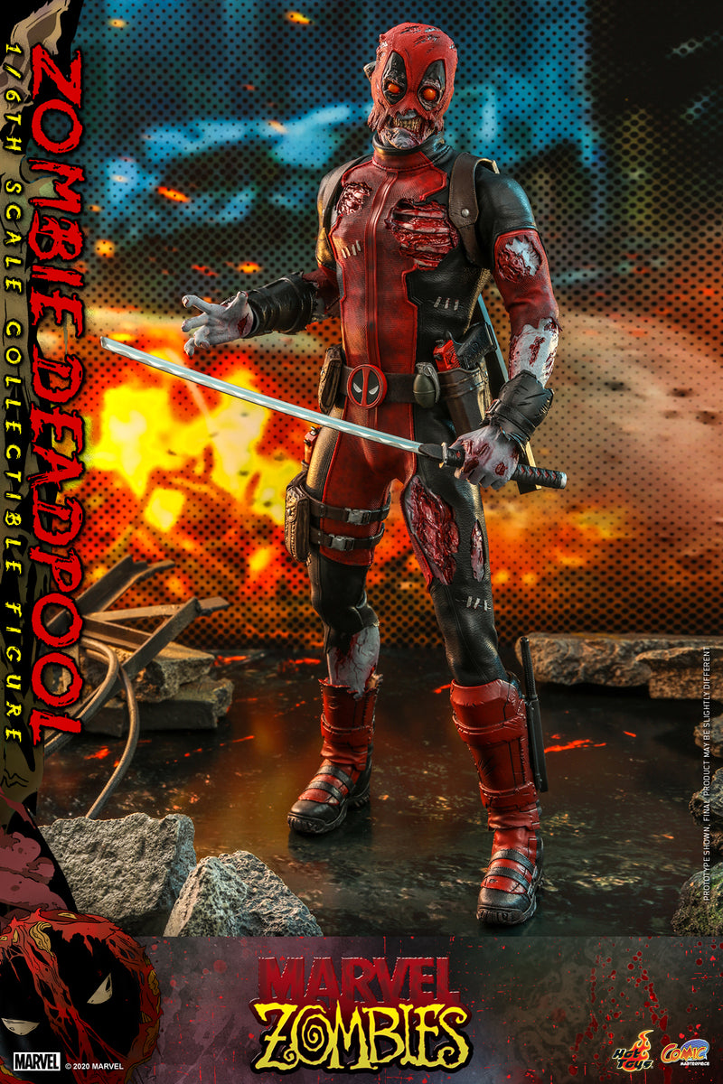 Pedido Figura Zombie Deadpool - Marvel Zombies marca Hot Toys CMS06 escala 1/6