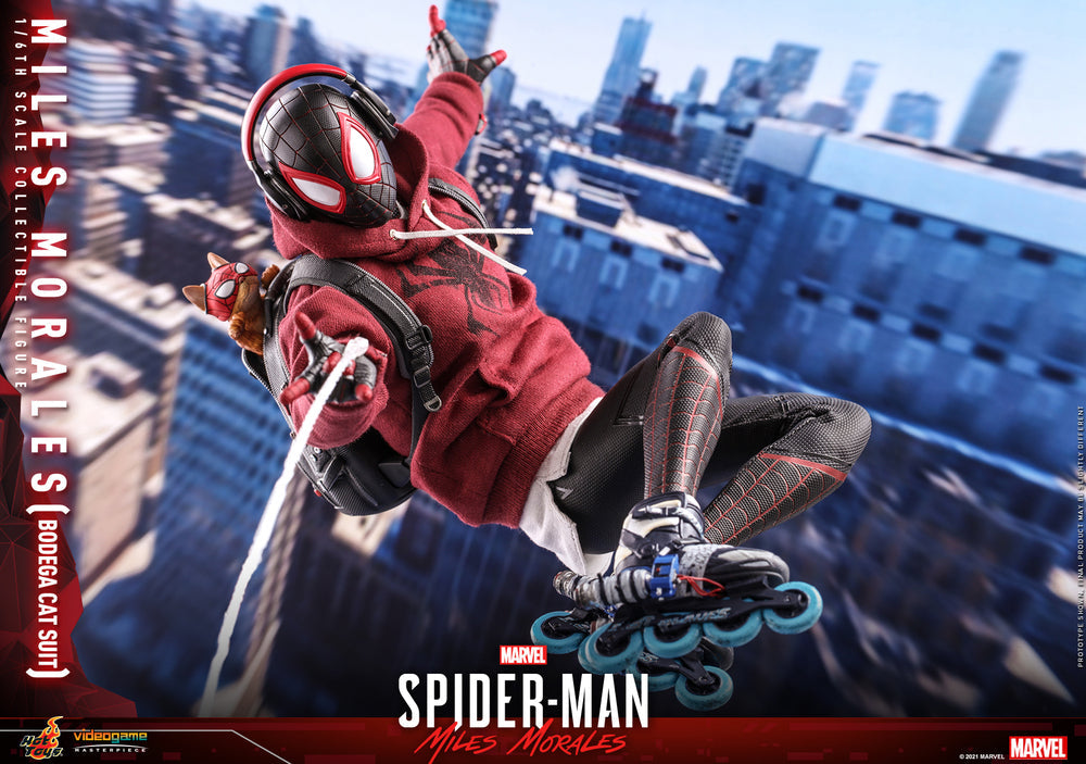 Pedido Figura Miles Morales (Bodega Cat Suit) - Marvel’s Spider-Man marca Hot Toys VGM50 escala 1/6