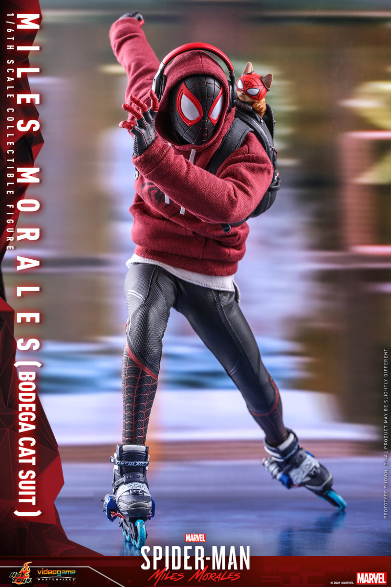 Pedido Figura Miles Morales (Bodega Cat Suit) - Marvel’s Spider-Man marca Hot Toys VGM50 escala 1/6