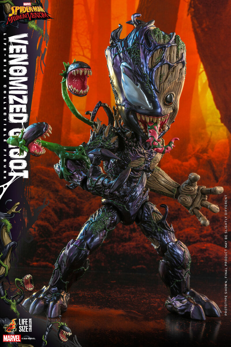 Pedido Figura Venomized Groot - The Spider-Man Maximum Venom marca Hot Toys Life-Size TMS027 escala 1/1