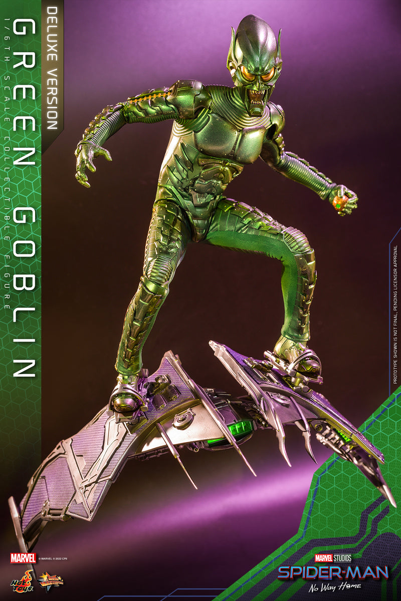 Preventa Figura Green Goblin (Deluxe version) - Spider-Man: No Way Home marca Hot Toys MMS631 escala 1/6