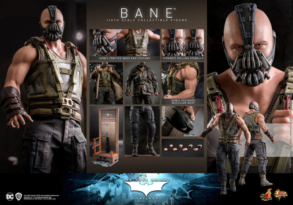 Preventa Figura Bane - The Dark Knight Trilogy marca Hot Toys MMS689 escala 1/6