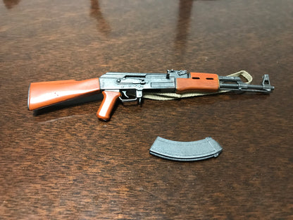 [EN STOCK] Accesorio Fusil de asalto AK-47 marca custom escala 1/6