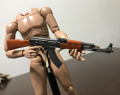 [EN STOCK] Accesorio Fusil de asalto AK-47 marca custom escala 1/6