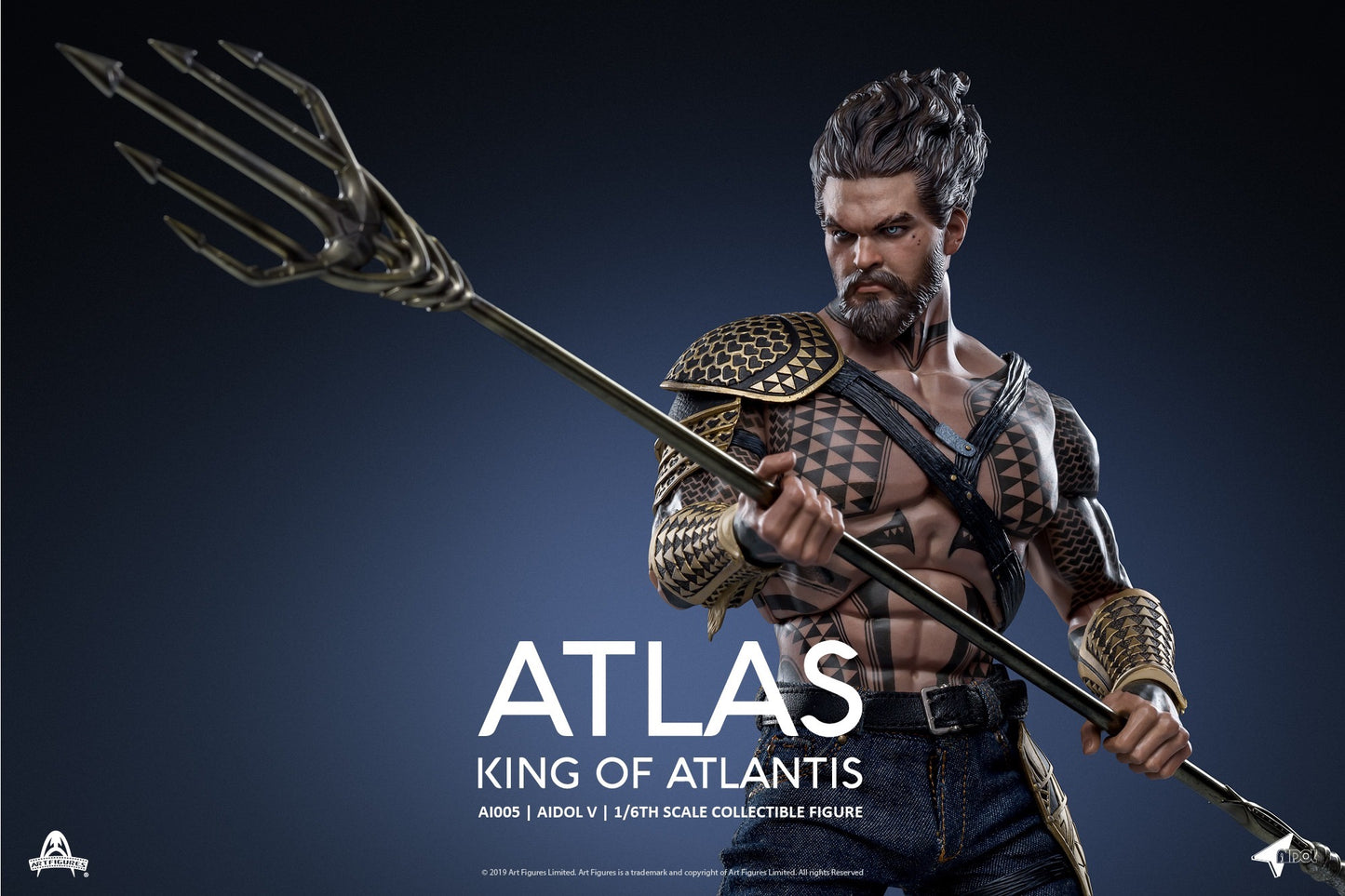 Pedido Figura (Limitado) Atlas King of Atlantis marca Art Figures AI-005 escala 1/6