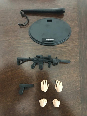 Accesorio Cartuchera de hombros con pistola para figuras escala 1/6 – EM  Custom Studios