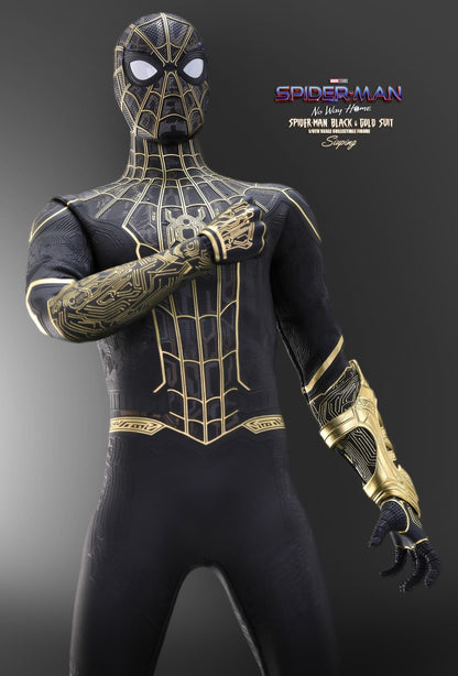 Pedido Figura Spider-Man (Black & Gold Suit) - Spider-Man: No Way Home marca Hot Toys MMS604 escala 1/6