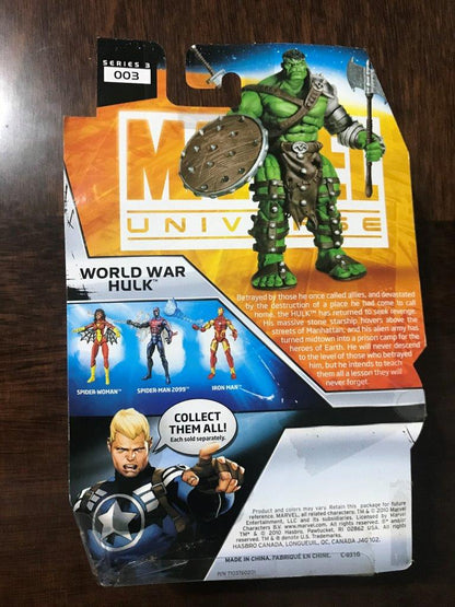 [EN STOCK] Figura Hulk Gladiador - World War Hulk - Marvel Universe marca Hasbro escala 3.75"