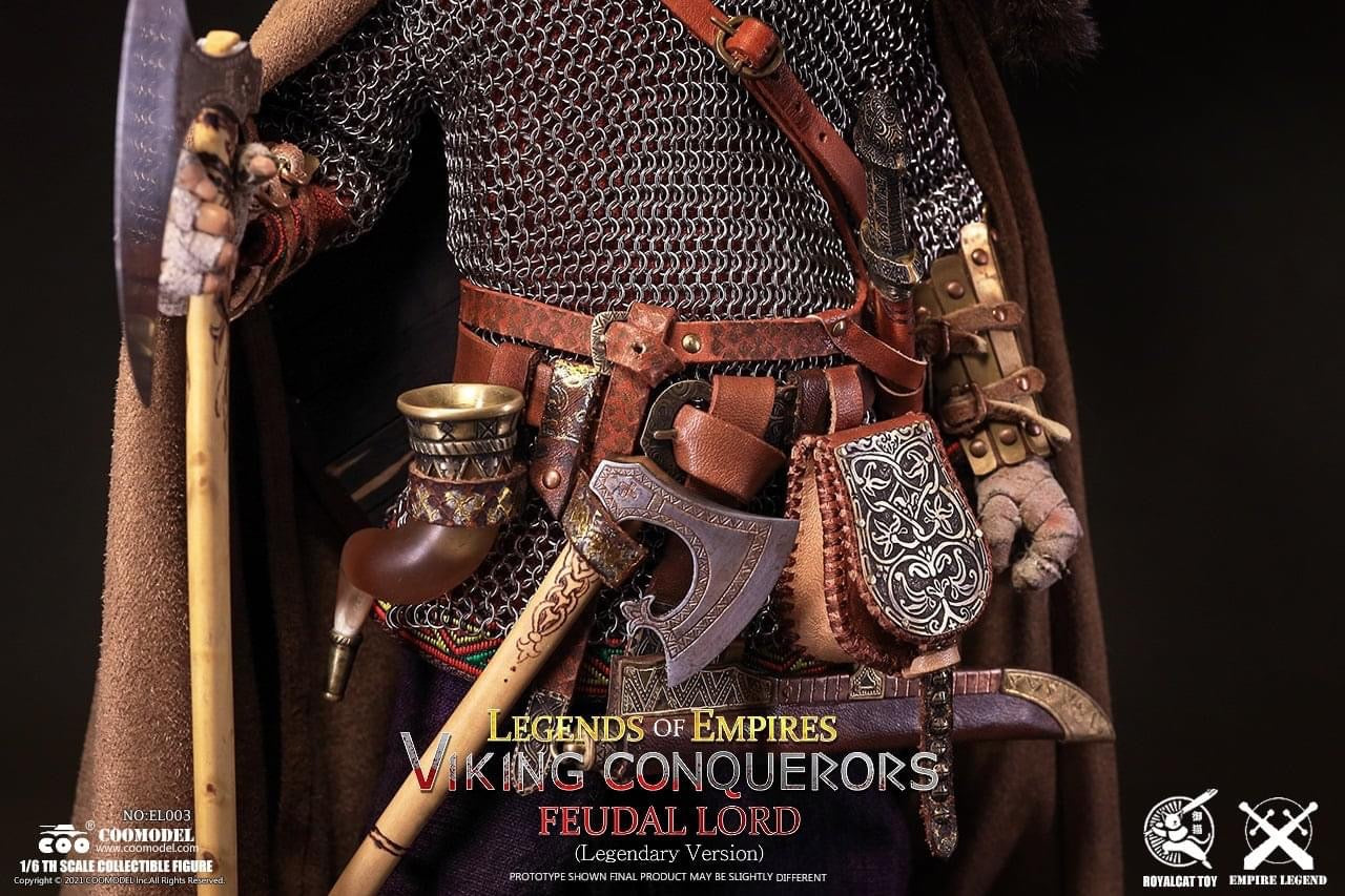 Pedido Figura Viking Feudal Lord (Legendary version) - Viking Conquerors marca Coomodel EL003 escala 1/6