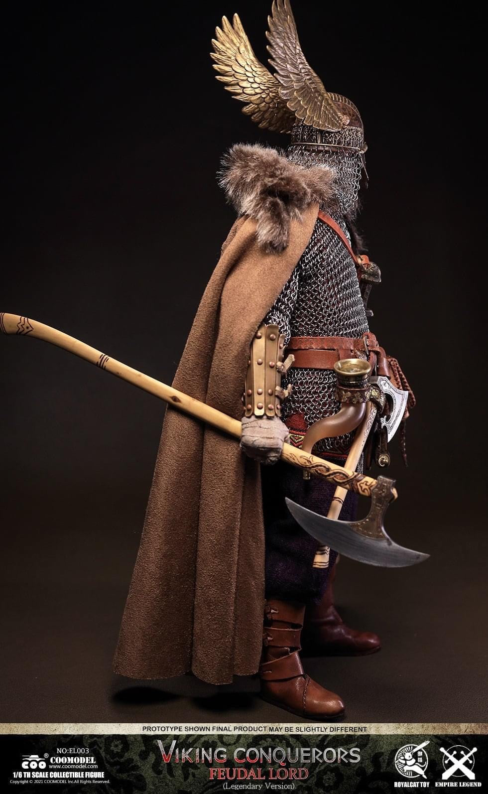 Pedido Figura Viking Feudal Lord (Legendary version) - Viking Conquerors marca Coomodel EL003 escala 1/6