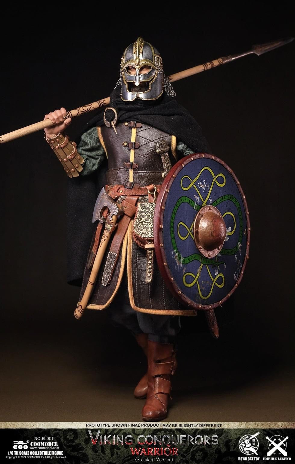 Pedido Figura Viking Warrior (Standard version) - Viking Conquerors marca Coomodel EL001 escala 1/6