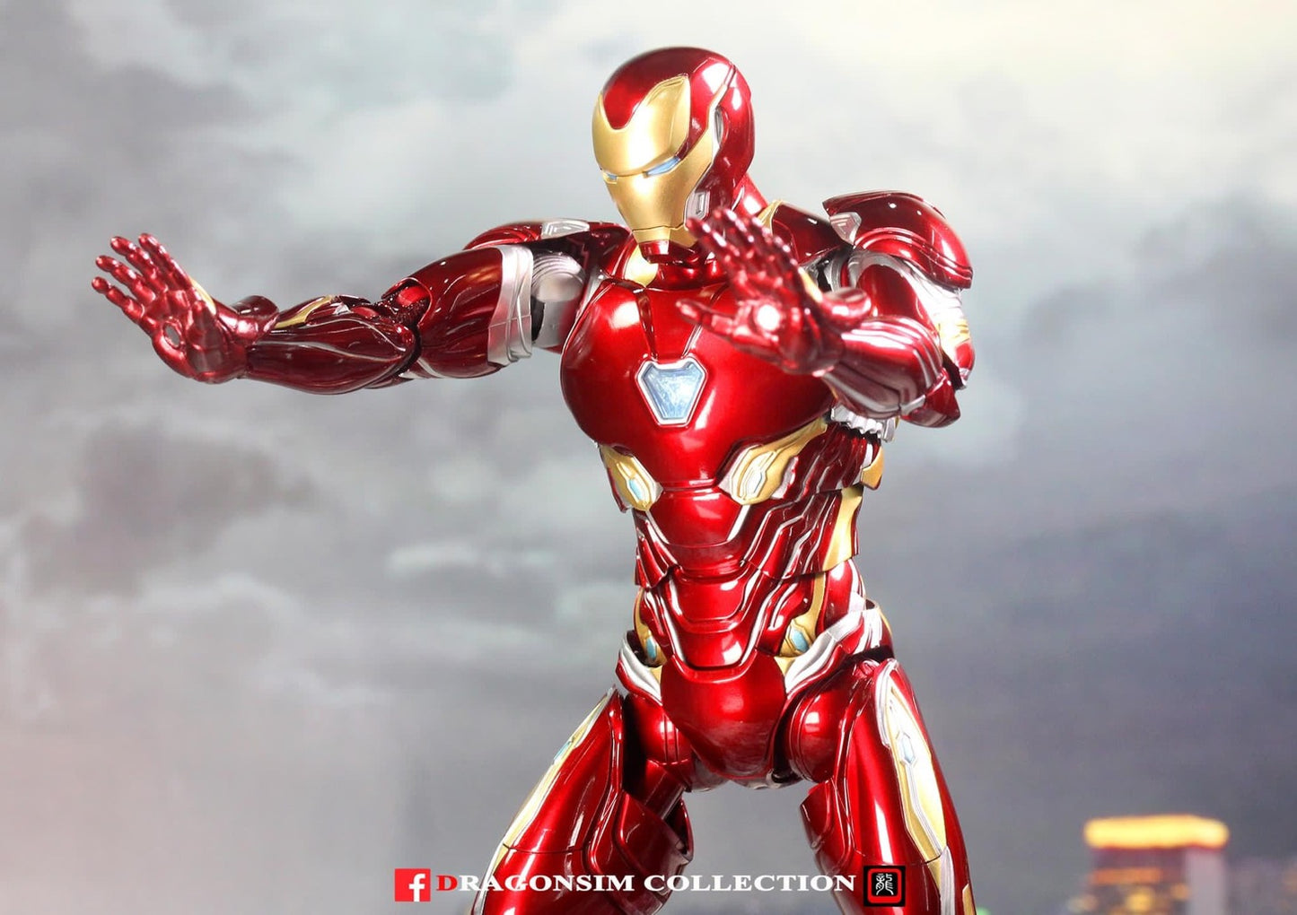 Preventa Figura DLX Iron Man Mark L 50 - Avengers: Infinity Saga marca Threezero 3Z0249 escala pequeña 1/12