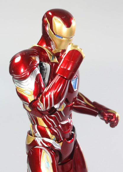 Preventa Figura DLX Iron Man Mark L 50 - Avengers: Infinity Saga marca Threezero 3Z0249 escala pequeña 1/12