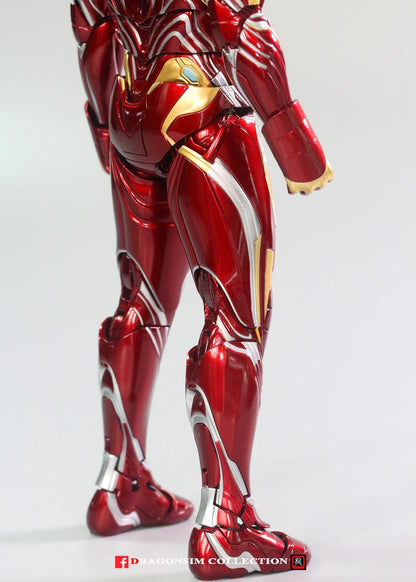 Preventa Figura DLX Iron Man Mark L 50 - Avengers: Infinity Saga marca Threezero 3Z0249 escala pequeña 1/12