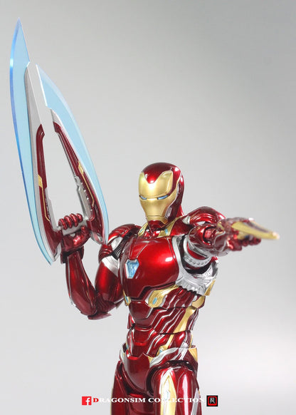 Preventa Figura DLX Iron Man Mark L 50 - Avengers: Infinity Saga marca Threezero 3Z0249 escala pequeña 1/12