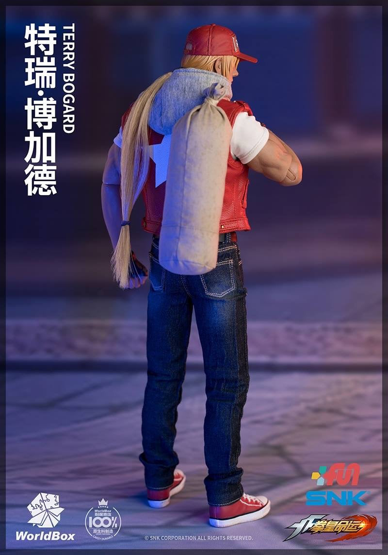 Pedido Figura Terry Bogard SNK King of Fighters marca WorldBox escala 1/6