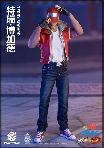 Pedido Figura Terry Bogard SNK King of Fighters marca WorldBox escala 1/6