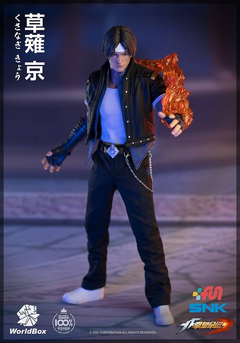 Pedido Figura Kyo Kusanagi - SNK King of Fighters marca WorldBox KF007 escala 1/6