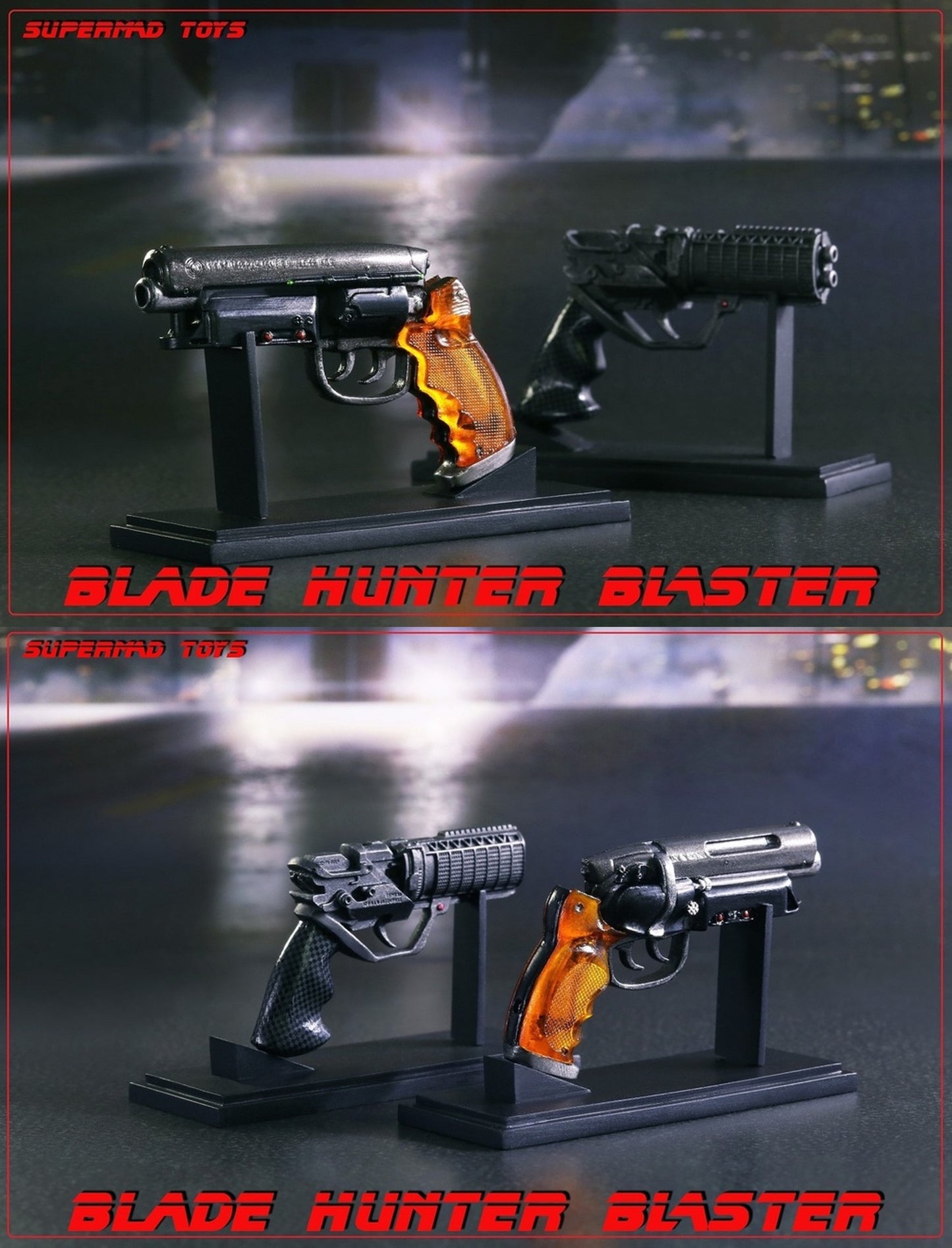 Pedido Accesorio Pistolas Hunter D y K (2 versiones) marca Supermad Toys escala 1/6