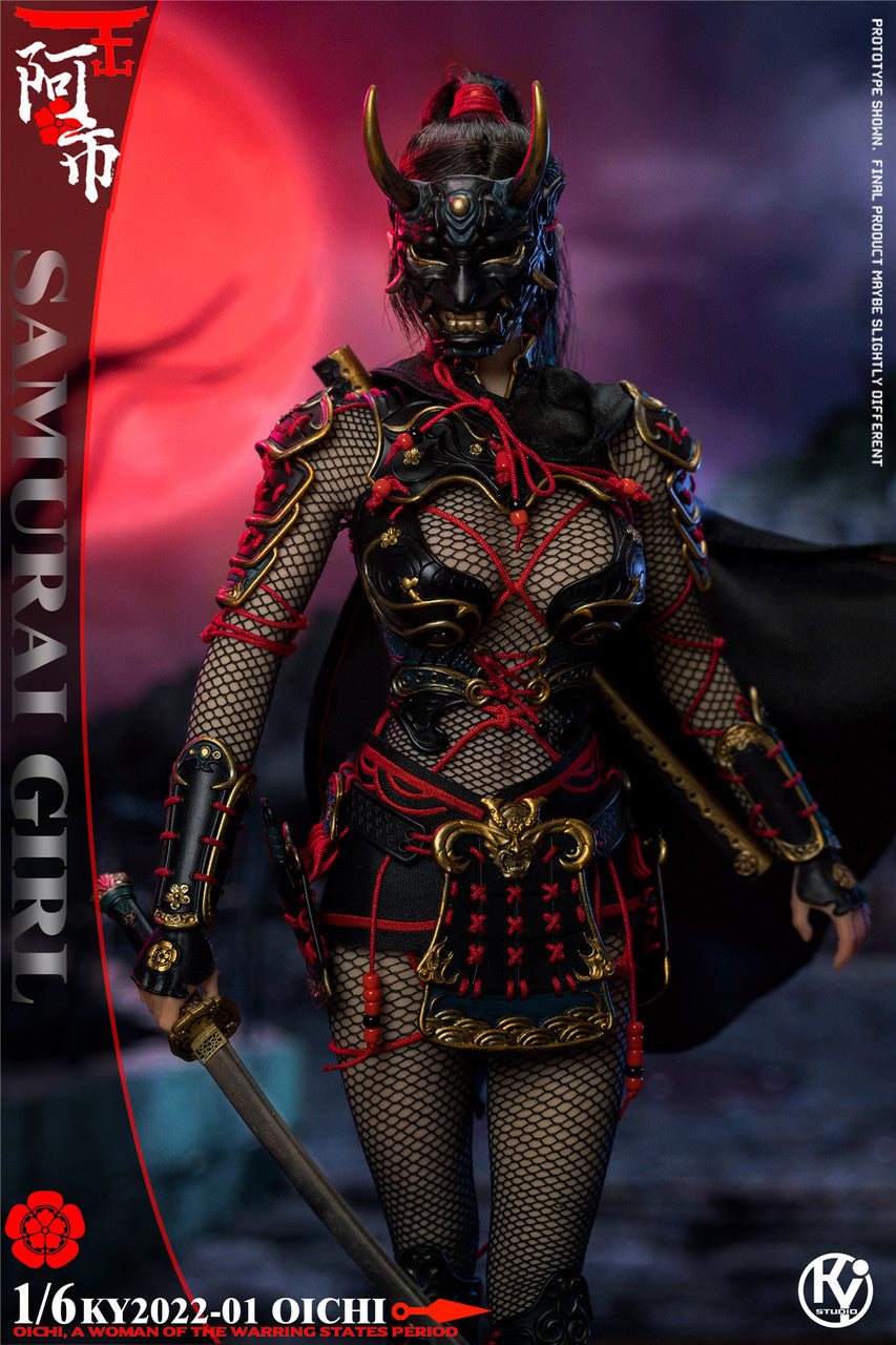 Pedido Figura Samurai Girl OICHI marca Kystudio KY2022-01 escala 1/6