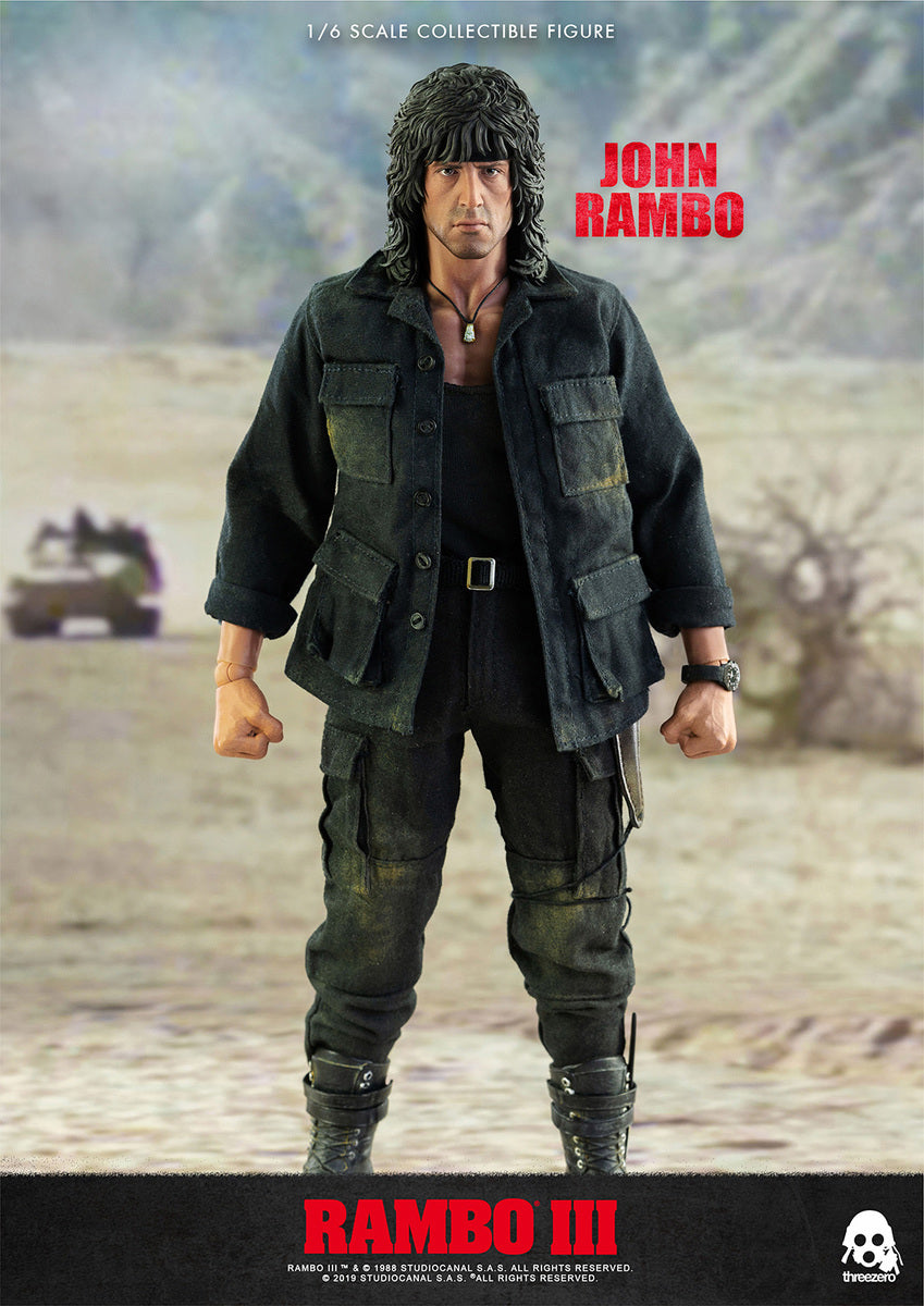 Pedido Figura John Rambo - Rambo III marca Threezero escala 1/6