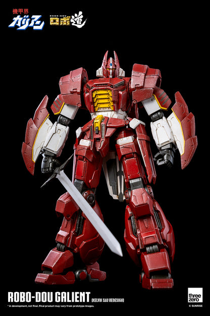 Pedido Figura ROBO-DOU Galient (Kelvin Sau Redesign) - Panzer World Galient marca Threezero 3Z0175 (24.5 cm)