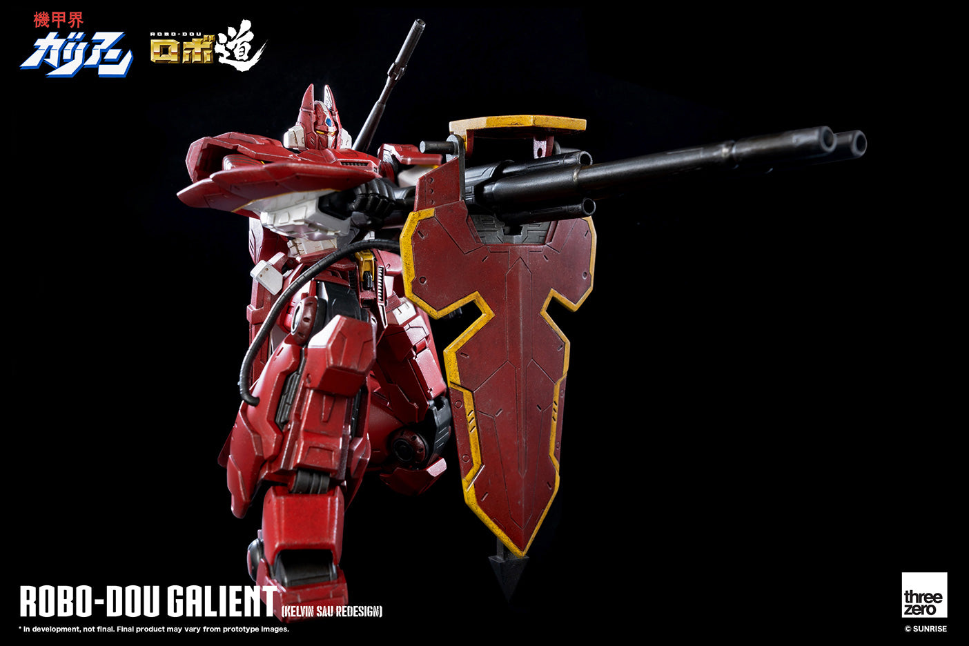 Preventa Figura ROBO-DOU Galient (Kelvin Sau Redesign) - Panzer World Galient marca Threezero 3Z0175 sin escala