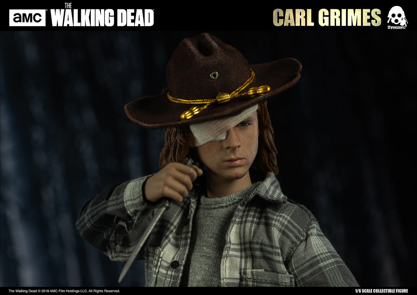 Pedido Figura Carl Grimes (Deluxe Version) - The Walking Dead marca Threezero 3Z0062DV escala 1/6