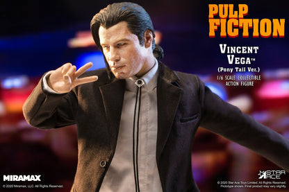 Pedido Figura Vincent Vega 2.0 (Pony Tail Version) Pulp Fiction marca Star Ace Toys SA0086 escala 1/6