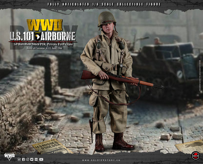 Pedido Figura Private First Class - WWII US 101st Airborne 1st Battalion 506th PIR marca Soldier Story SS126 escala 1/6