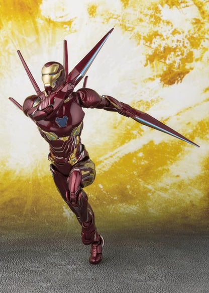 Pedido Figura Iron Man Mark 50 con set de Nano-armas - Avengers: Infinity War - S.H.Figuarts marca Bandai Spirits escala pequeña 1/12