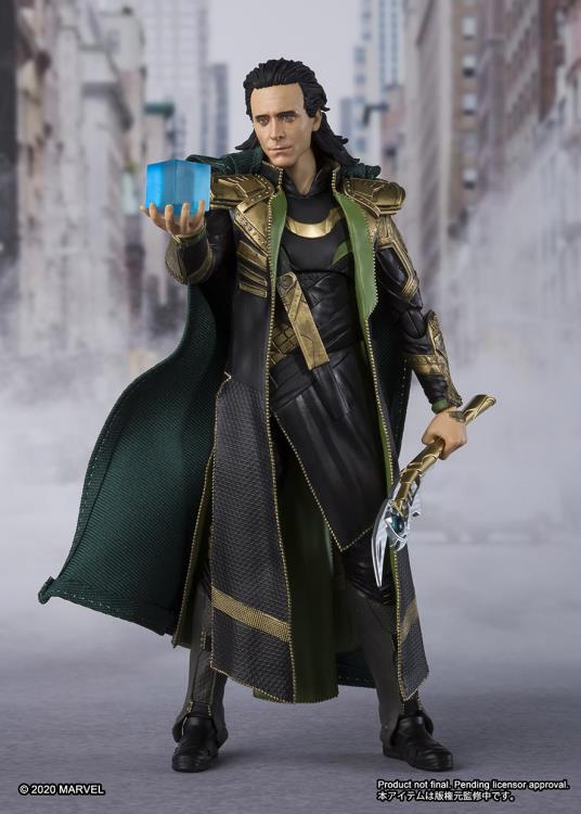 Pedido Figura Loki - The Avengers - S.H.Figuarts marca Bandai Spirits escala pequeña 1/12