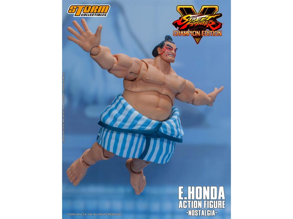 Pedido Figura E. Honda - Street Fighter V marca Storm Collectibles escala pequeña 1/12