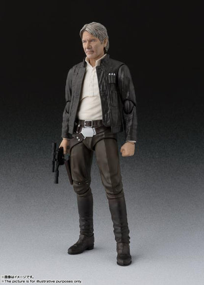 Pedido Figura Han Solo - Star Wars: The Force Awakens - S.H.Figuarts marca Bandai Spirits escala pequeña 1/12