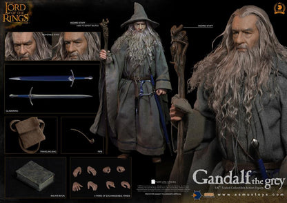 Preventa Figura Gandalf The Grey - The Lord of the Rings marca Asmus Toys Crown Series CRW001 escala 1/6