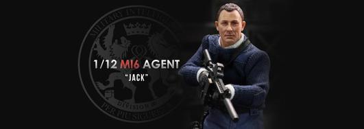 Pedido Figura Ml6 Agent Jack marca DID XM80003 escala pequeña 1/12